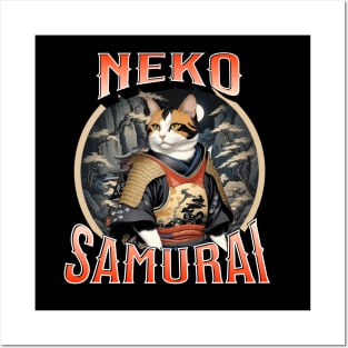 Neko Samurai Posters and Art